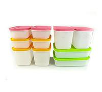 TUPPERWARE Freezer Mates 1,1 L (4) + 1,0 L (2) + 450 ml (4)