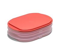Tupperware Fridge Stackable Low 1pc - Pink, Modern Functional, 450ml