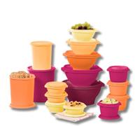 Tupperware Heritage Collection 16 Container Set with Lids. Food Storage Containers, Set of 32