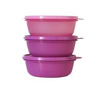 Tupperware Leftover Bowl Set Storage Food Containers (600ML x 3pcs)