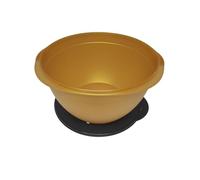Tupperware Maximilian Mixing Bowl with Lid Salad Bar Yeast Dough Peng XXL Black Gold 10 Litres