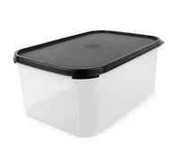 Tupperware Modular Mate Rectangle #2. Black Seal by Tupperware