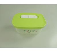 Tupperware PrimaKlima AirOasis 10428 Fridge Container, 375 ml AirKing, Lime