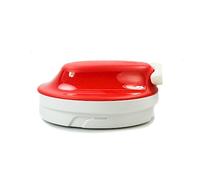 Tupperware Red Round Plastic Lid, Snap Closure, Kitchen Storage Lid, Suitable for Sonic Turbo Chef and Multi-Chef Speedy Boy P 20875