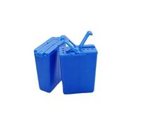 Tupperware Set of 2 To Go Spices 25 ml Dark Blue C72 Salt Shaker Pepper / Salt Shaker