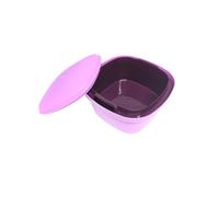 Tupperware Small Super Servierstar Sieve Server Thermo-Duo Kitchen Aid with Strainer in Green White Kitchen Chef Warmie Tups Sieve (Purple Wine Red)