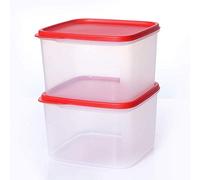 Tupperware Smart Storer Square Container 2.5l 2pc