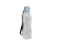 Tupperware to Go Eco 500 ml Eco Easy Flip Top Drinking Bottle EcoEasy Bottle 0.5 Litres (Light Blue with Carrying Strap)