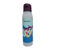 Tupperware to Go Eco 500 ml Eco Easy Flip Top Drinking Bottle EcoEasy Suitable for Carbonated Drinks, 500 ml (Aubergine Mermaid)