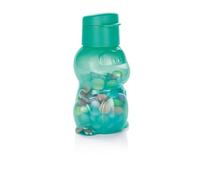 Tupperware to Go Eco Easy Flip Top Drinking Bottle EcoEasy Kindi Figure Figures for Children (Green Dinosaur 350 ml)