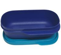 Tupperware to Go Lunch Box Clever Break 120 ml Lunch Box with Divider Eco+ School (120 ml Blue Turquoise)