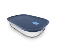 Tupperware Voila Glass XL Rectangular Food Storage - Airtight Baking Dish, 3.2 qt / 3 L