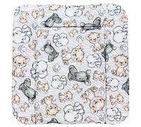 TupTam Baby Changing Mat Softly Padded Patterned, Safari, 75 x 85 cm
