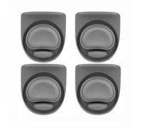 TUPWELY 4 Pack Gray Replacement Stopper Compatible with Owala FreeSip 16/19/24/32/40oz, Silicone Water Bottle Lid Gasket Seal Replacement Parts Accessories