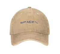 TUQIAAM Baseball Cap SpaceX Space X Washed Denim Baseball Cap, Elon Musk, Summer Snapback, Cowboy Hats, Bone Falcon, Heavy Rocket, Caps Gift