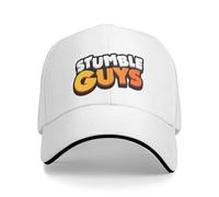 TUQIAAM Baseball Cap Stumble Guys-Unisex Cartoon Baseball caps, Breathable Sun hat, Casual Game Sandwich Cap, Travel Gift Gift