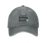 TUQIAAM Reform UK-Unisex Baseball Cap, Worn Cowboy hat, Adjustable, for Outdoor Running, Golf