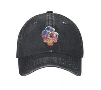 TUQIAAM Ulysses 31 Print 80's Cartoon Demin Trucker Hat Breathable Design Women Hat Baseball Cap Men