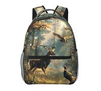 Turamurra American Flag Eagle Backpack, Travel Backpacks Laptop Rucksack for Women, School Bookbag for Kids Girls