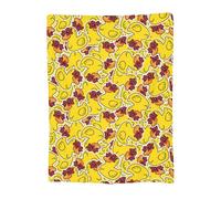 Turamurra Rubber Duck Blanket Gifts for Kids Adults Soft Warm Lightweight Cozy Cute Animal Cartoon Duck Throw Blankets for Couch Bedroom Sofa Living Room Decor 50x60in