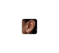 Turandoss 6 Pairs Gold Earrings Set for Women, 14K Gold Plated Hypoallergenic Flat Back Stud Earrings Helix Huggie Small Cartilage Hoops Earring Stack Ear Cuff Tiny Stud Earring Piercing Jewellery