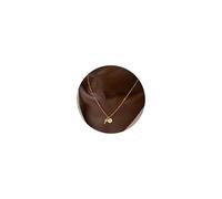 Turandoss Cross Initial Necklace for Women - Dainty Gold Plated Disc Initial D Cross Pendant Necklace Trendy, Faith Jewelry Gifts for Women