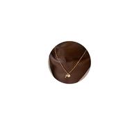 Turandoss Cross Necklace for Women Trendy - Dainty Gold Plated Disc Initial G Cross Pendant Necklace, Faith Jewelry Gifts for Women
