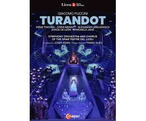 Turandot: Gran Teatre Del Liceu (Pons) DVD (2023) Josep Pons cert E NEW