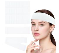 TURAOHU 30 Pack Disposable Headbands for Spa, Stretch Spa Headbands with Adjustable Magic Tape,Skincare Headband, Soft Non-woven Fabric Facial Headband for Women Sport Yoga Salon Shower