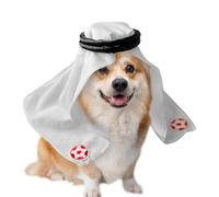 Turban for Dogs | Headdress Arabic Small Animals - Halloween Costume Accessories Dress Up Dogs Cats Small