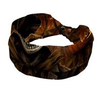 Turban Headbands for Women, Soft Wide Hairbands, Twisted Knot Cross Headband, Halloween Scarecrow Stretchy Headwraps, Fashion Hair Accessories