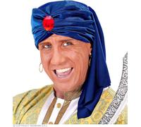 Turban With Gem Accessory for Arab Middle East Indian Fancy Dress