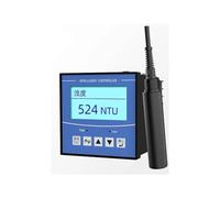 Turbidity Meter, Turbidity Detector Multi-parameter Water Quality Environmental Monitoring System Suspended Matter Sensor Meter RS485(Probe controller 50)