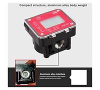 Turbine Flowmeter, DN15 DN20 Flow Meter High Precision Gear Flowmeter Digital Fuel Gauge Oil Flow Meter Gauge Measuring Tool(DN15)