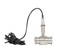 Turbine flowmeter Sanitary tri-clamp Connection Pulse Signal Output Extended Flow 12VDC(DN4)