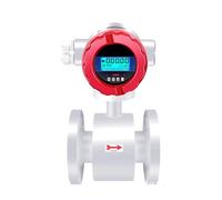 Turbine Flowmeter, Water Flow Meter, Sensor Accuracy 0.5% RS485 Digital Liquid Intelligent Electromagnetic Flowmeter(DN80,F46 Lining)
