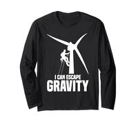 Turbine Tech Windmill Tech Can Escape Turbine Technician Long Sleeve T-Shirt