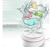Turbine Washer Mini Washing Machine Stain Removing Dirt, Portable Lightweight Cleaning Washing Machine, USB Powered Ultrasonic Wave Washer for Home Travel Apartment