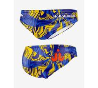 Turbo Aqua Haba Waba Water Polo Swimsuit Yellow Blue - S