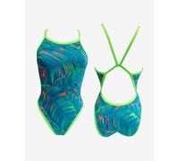 Turbo Banano Revolution Thin Straps Swimsuit Green Women - L