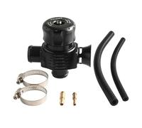 Turbo Blow Off Valve,Car Engine Exhaust Valves Universal Turbo Diverter Dump Blow Off Valve Dual Port with Horn Fit Use for VW MK4 Golf Polo GTI 1.8T Saab BOV-1001B