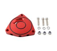 Turbo Blow Off Valve,Dump Valve Turbo Blow Off Valve Plate Spacer Performance 2015-2021 Honda Fit Use for Civic 1.5T Coupe Billet Engine(Red)