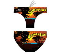 Turbo Canary Islands Sunset Swimming Brief Black 3-4 Years Boys