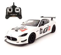 TURBO CHALLENGE - Maserati GT4 - RC Prestige - 093101 - Remote Controlled Car - White - 1/24 - Batteries Not Included - Plastic - Children's Toy - Gift - From 6 Years