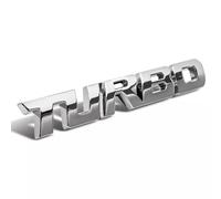 Turbo Emblem Sign Chrome Lettering 3D Logo Car Sticker Tuning XCBW Sticker
