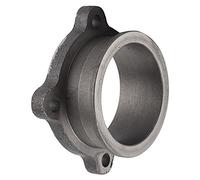 Turbo Exhaust Flange, 4 Bolts 2.5in to 2.5in V Band Adapter, Designed for Turbocharging,Universal Turbo Flange,High-Quality Iron,Direct Replacement, Easy Install