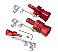 Turbo Exhaust Sound Whistle - Aluminum Alloy Exhaust Pipe, Roar Maker For Car Truck Motorcycle | Universal Muffler Sound Enhancer, Blow Off Valve Vehicle Modification Performance Accessories