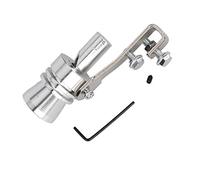 Turbo Exhaust Whistle Car Turbo Sound Simulator Universal Exhaust Pipe Pressure Relief Valve Whistle Trumpet Type XL