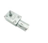 Turbo Geared Motor 12V 24V Mini Gearbox Worm Gear DC 12 Volt Engine 370 Self-Locking Positive Inversion Reducer(Package D,66RPM-24V)