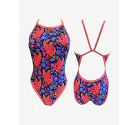 Turbo Granes Revolution Thin Strap Swimsuit Blue Women - L